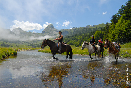 Randonnées équestres Parc National des Pyrenees